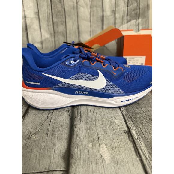 NIB Nike Royal Florida Gators Zoom Pegasus 41 Running Shoes US Sz 12.5 EUR 47 main image 4